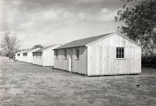 Five labor camp buildings at Spreckels Sugar Company, Woodland California