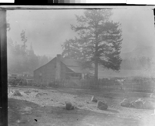 Lost Camp Before the Mud Flow 1914 In Lassen Nat'l. Park, Calif