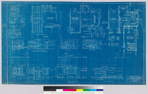 Stephens Residence, addition: plan, San Francisco, 1936