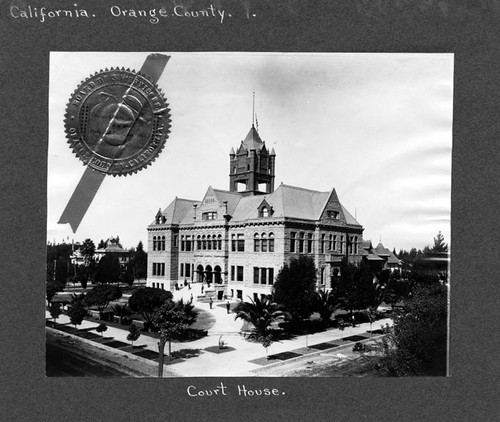 Orange County Courthouse, dedication photo, November 12, 1901