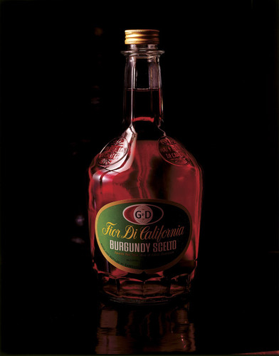A bottle of G & D Fior Di California Burgundy Scelto