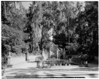 Fountain at the Ibero-American Exposition of 1929, view of the fountain, Seville, 1929