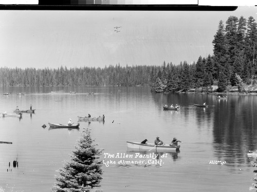 The Allen Family at Lake Almanor, Calif