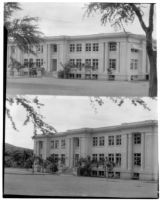 Gartley Hall, 2 views, University of Hawaii, Honolulu, 1928 and 1930