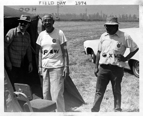 Orange County Amateur Radio Club Field Day in 1974