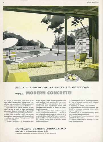 “ADD A ‘LIVING ROOM’ AS BIG AS ALL OUTDOORS…WITH MODERN CONCRETE!”