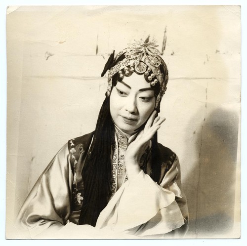 Stage portrait of Mei Lan-fang in the role of a dan /