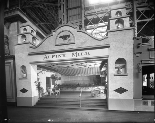 Alpine Milk Company’s exhibit